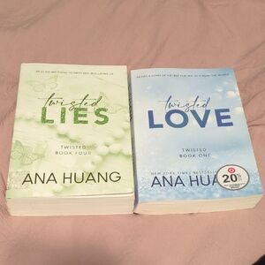 Romance Book Set - Twisted Love in Blue & Twisted Lies in Green